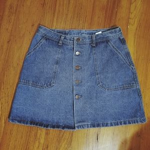 Vintage Denim Skirt Sz LG